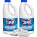 Towel + 2 Disinfecting Bleach Cleaners 43oz | Effective Bleach Cleaner Concentrate for Home - Bulk Refill for Laundry Linens Floors Bathroom Tile
