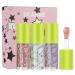 UCANBE 3 Reflective Color Lip Glow Oil | Intense Moisture Lip Oil - Non-Sticky Gloss for All-Day Wear in Pink Crystal & Mermaid Colors - Buy Online on GoSupps.com
