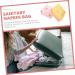 Healeeved 6 STK Storage Bags - Women's Bandages Hygiene & Diaper Bag Organizer - Polyester Zipper Pouches - Buy Online on GoSupps.com