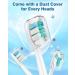 8 Pack Toothbrush Replacement Heads Compatible with Philips Sonicare | For 4100 5100 6100 HX9023 G2 | Copper-Free Electric Brush Head - Buy Online on GoSupps.com