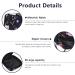 Exceart 1stk Aunt's Towel Bag - Stylish Pale Care Pad Holder for Women | Brindle ID & Money Exchange Coin Pack | Multi-Color Nylon Design - Buy Online on GoSupps.com