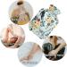 NAANLE 1L Hot Water Bottle with Flower Motif | Transparent Warm Water Bottle for Pain Relief & Heat Therapy | Ideal for Bed Hands & Feet - Buy Online on GoSupps.com