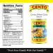Cento Italian Style White Clam Sauce 15 oz - Pack of 6 | Authentic Recipe for Pasta - Buy Online - Buy Online on GoSupps.com
