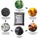 Lijuang Air Purifier Bag - 2 Pack (2x100g) | Natural Bamboo Activated Carbon Odor Remover for Car Home & Bedroom | Freshen Air in Apartments & Cupboards - Buy Online on GoSupps.com