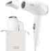 Life long travel foldable small - dual excitement & incl. Travel bag with styling nozzle I travel hair dryer small & hair dryer quiet i hair dryer small travel hair dryer travel hair dryer hair hairstill white / gold