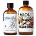 HIQILI 100ML Vanilla Essential Oil & 150ML Sicilian Mirage Fragrance Oil for DIY Diffuser