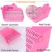 PINVNBY Rabbit Litter Box for Cage - Small Animal Corner Potty Trainer and Bedding Pan, Pink - Buy Online on GoSupps.com