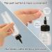 QOCO 3PCS Hair Oil Applicator Bottle - 110ml Nozzle Bottle for Hair Dye, Salon Hair Care, Coloring & Art - Buy Online on GoSupps.com