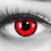 Colored contact lenses Annual lenses Meralens 1 pair of red black crazy fun red lunatic .top quality to Mardi Gras Carnival Fastnacht Halloween with contact lens container |With strength |-1.00 diopters -1.0 diopters 8.6 millimeters 14.00 millimeters 2.0