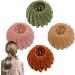 Bird Nest Hair Clip - Birds Nest Plate Hairpins | Retractable Buns Maker | Stylish Anti-Slip Hair Claw Clamps | 4 Pieces Vintage Geometric Retractable Hair Loops Expandable Ponytail for Women Girls - Buy Online on GoSupps.com