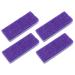 4 pieces of volcanic bimsstein removed Kallus Feilenstein Fu File stone pumice stone for fu bimsstein fu Peeling stone scrubber for hard skin PU adjust cleaning violet