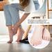 Gel Toe Separators for Bunion Relief with 2 Loops - Overlapping Toe Bunion Corrector & Cracked Heel Cream - One Size - Buy Online on GoSupps.com