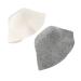 2 Pack Sauna Hats Head Protection Water Absorption Sauna Bath Hat Felt Vaporarium Hat for Women and Men White and Gray