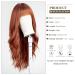 Uevies Long Curly Auburn Wig - 26 Synthetic Hair Ponytail Wig for Women | Perfect for Parties Cosplay & Daily Wear - Buy Online on GoSupps.com