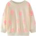 Girls Cotton Sweatshirt | Cute Flower Design | Long Sleeve Jumper for Kids 5-6 Years | Toddler Girl Casual Top - Buy Online on GoSupps.com