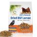 MEILLEURE Dried Black Soldier Fly Larvae for Chickens, 85X More Calcium Than Dried Mealworms, Non-GMO 100% Natural BSF Larvae Chicken Treat for Hens Lizard Ducks Reptiles Turtles Wildbirds Gekcos 5 LBS