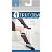 Truform Sheer Compression Stockings for Women - 15-20 mmHg Knee High Large Nude with Dot Pattern - 1 Pair - Buy Online on GoSupps.com