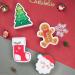 Cartoon Christmas Scrubber Fun Print and Soft Sponge Rubs for Kitchen Cleaning Pattern 2 - Buy Online on GoSupps.com