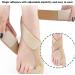 Leaf Iron for Large Toes - Adjustable Shockproof Bunion Protector & Hallux Rigidus Rail - Day & Night Toe Valgus Corrector (Right Foot) - Buy Online on GoSupps.com