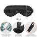 Haskirky Light Blocking Eye Mask for Deep Sleep and Comfort - Breathable, Adjustable, Ideal for Travel, Yoga, and Meditation - Unisex Design - Buy Online on GoSupps.com