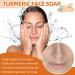Turmeric Soap For Acne Dark Spots Smooth Skin Dark Spot Corrector Remover Natural Soap Bar Gentle For Face & Body Moisturizing Firming Vegan & Cruelty Free Organic Soap - Buy Online on GoSupps.com
