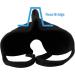 WITHMOONS 2PCS Black Cotton Face Mask - Reusable Washable Multi-Layered Protection | International Shipping - Buy Online on GoSupps.com