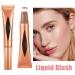 Silky & Long-Wearing Liquid Blush Stick for Mature Skin - Pink Blush & Highlighter (#02) - Buy Online on GoSupps.com