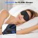 NOWWISH 3D Sleep Mask - Light Blocking Blindfold for Sleeping & Travel - Black - Buy Online on GoSupps.com