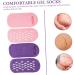 Healeved 4 Pairs Gel Socks Dry Feet Skincare Products for Family for a Friend Moisturizing Socks Foot Care Socks Soft Boots Women's Socks Foot Mask Miss Essential Oil Cotton Yarn - Buy Online on GoSupps.com