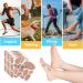 Moleskin Plasters for Feet 11 Sheets - Adhesive Flannel Moleskin Patches for Blister Relief | Thick Padding for Feet Heels Toes - Reduce Friction Pain | 121 Pieces - Buy Online on GoSupps.com