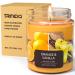 TRINIDa Orange & Vanilla Scented Odor Eliminating Candles Gifts for Women Eliminates 99% of Pet Smoke and Other Smells Quickly Natural Soy Candles Gift Set for Women Premium Scented Candles Gifts