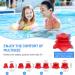 Swim Ear Plugs - Waterproof Silicone for Adults & Kids - 4 Sizes for Small Ear Canals - Buy Online on GoSupps.com