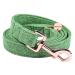 Dogwong dog leash green pet line for girls or boys comfortable adjustable dog leash for small medium -sized dogs medium (pack of 1) green dog leash