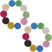 20PCS Essential Oil Diffuser Seal - Replacement Felt Pads for Necklaces & Bracelets - 10 Colors for Women & Girls - 0.8 Inch - Buy Online on GoSupps.com