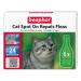Beaphar Cat Spot-On Repels Fleas Plant-Based Parasite Protection Contains Natural Herbal Extract Margosa Up to 24 Weeks Protection 6 Pipettes 0.8 ml (Pack of 6) 24 Week Single