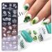 6pcs Stainless Steel Nail Stamping Plates Kit with Stamper and Scraper - Retro Floral Designs for Women's Fashion Art - Buy Online on GoSupps.com