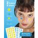 LitBear Acne Pimple Patches Blue & Yellow Star Shaped Acne Cover Patch Hydrocolloid Acne Patches For Face Zit Patch Acne Dots Add Tea Tree Oil 112 Patches 14mm & 10mm Sky Blue & Yellow Star - Buy Online on GoSupps.com