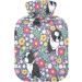 NAANLE 1L Floral Pattern Hot Water Bottle - Pug Design for Pain Relief & Warm Therapy | Transparent & Versatile Bed & Hand Warmer - Buy Online on GoSupps.com