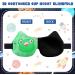 Sureio 4 Pairs Boys Sleep Eye Mask - Cute Cartoon 3D Contoured Blackout Blindfold for Kids, Men, Women - Travel Night Masks with Planet, Rocket, Frog Patterns (Blue/Green) - Buy Online on GoSupps.com