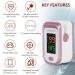 Pulse Oximeter Fingertip Blood Oxygen SpO2 Monitor - Accurate Readings for Adults & Children with Heart Rate Monitor - Buy Online on GoSupps.com