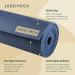 JadeYoga Harmony Midnight Blue Yoga Mat - Non-Slip Natural Rubber Gym Fitness Mat for Men and Women - Durable & Thick Workout Mat for Home or Gym - Buy Online on GoSupps.com
