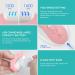 VOGOE Electric Foot File Hard Skin Remover Professional Pedicure Set Rechargeable Callus Remover for Feet Foot Scraper LED Light with 3 Rollers and 2 Speeds for Cracked Heel & Dead Skin CR310 Pink - Buy Online on GoSupps.com