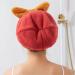 Super Absorbent Microfiber Hair Towel Wrap for Curly & Long Hair Quick Drying Extra Soft 11.02x9.84in Pink Red | Efficient International Shipping - Buy Online on GoSupps.com