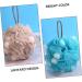 5pcs Sponge Bath Balls - Soft Loofah Scrubbers for Kids & Adults | Perfect Shower & Bath Sponge Set - Buy Online on GoSupps.com