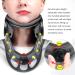 Neck Support Brace Adjustable 6 Gear Height Adjustable and Breathable Cervical Neck Collar Large Open Design for Neck Decompression Cervical Traction for Adult - Buy Online on GoSupps.com