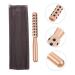 Beavorty Mini Eye Massage Device for Women - Golden Face Massage Roller & Beauty Stick - Practical Home Massage Tool 16.5x2cm - Buy Online on GoSupps.com