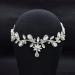 WONRLUA Bridal Rhinestone Forehead Headpiece Wedding Crystal Tiara for Brides - Buy Online on GoSupps.com
