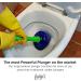 Luigi's Big Bad & Powerful Toilet Plunger - Clears and Unblocks All Toilets with Unique Bellows Design - Buy Online on GoSupps.com
