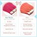 Pink Tape in Human Hair Extensions - Remy 20 Inch Hot Pink Color for Kids - 10pcs 25g - Buy Online on GoSupps.com