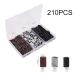 BNG Nail Cutter Sanding Sleeves 210 Pieces Sanding Caps Sanding Bands Nail Cutter Nail Set with Nail Drill Bits Pedicure Manicure Nail File for Acrylic Nails Cuticle Removal 80/120/180 GRIT - Buy Online on GoSupps.com